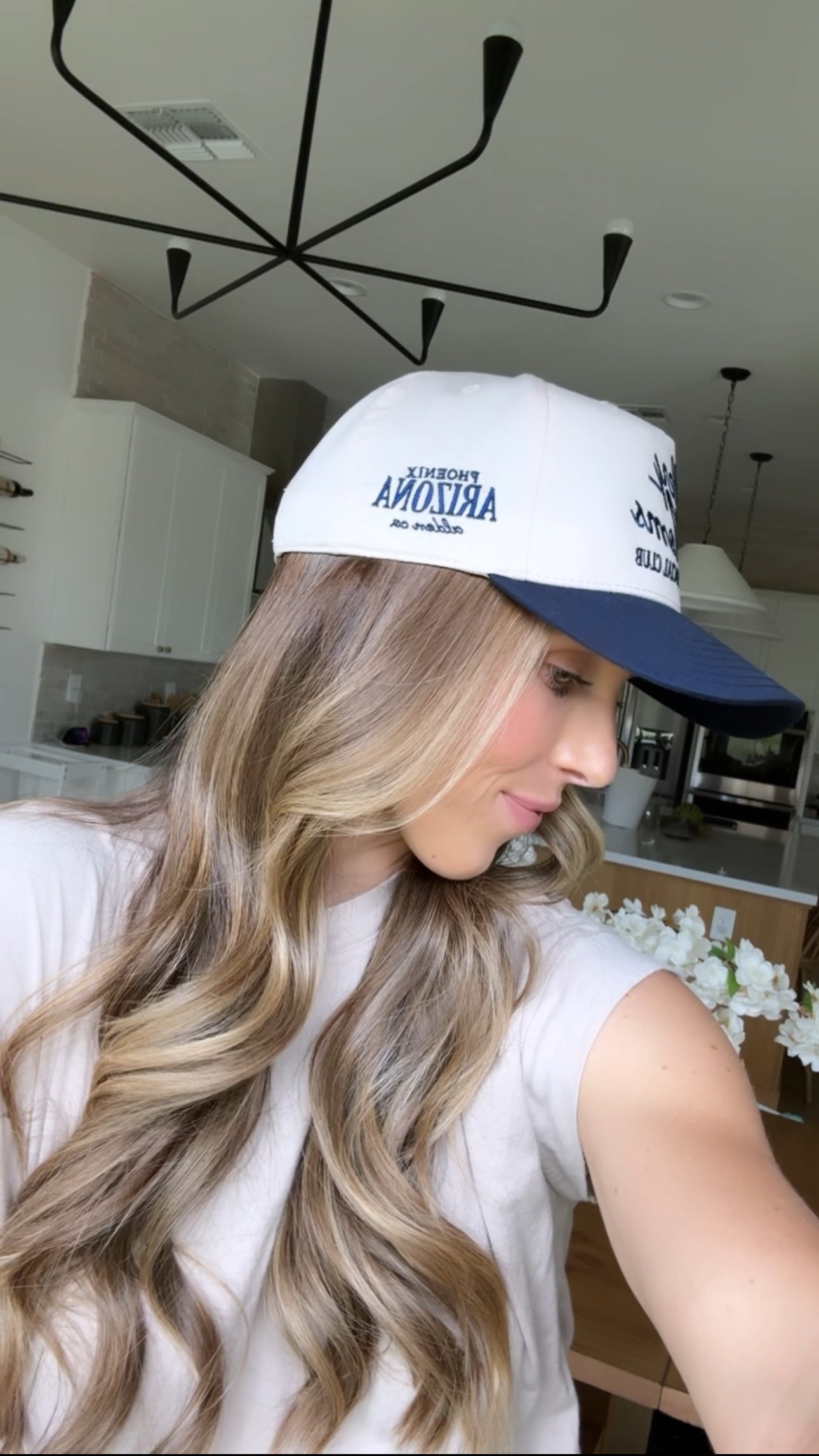 Valley Moms Social Club Hat - Navy