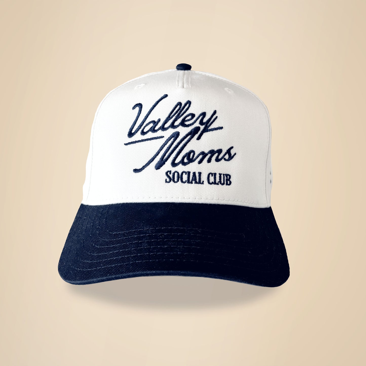 Valley Moms Social Club Hat - Navy