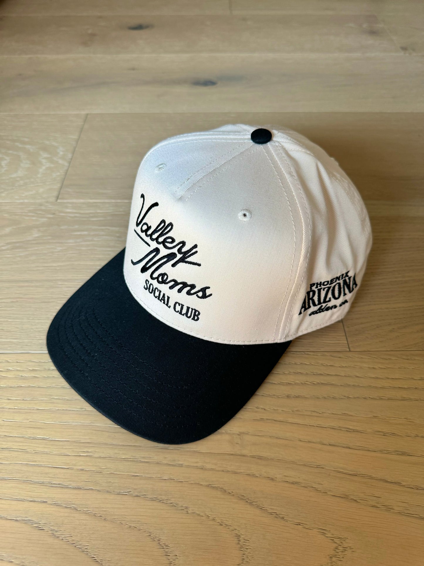 Valley Moms Social Club Hat - Black