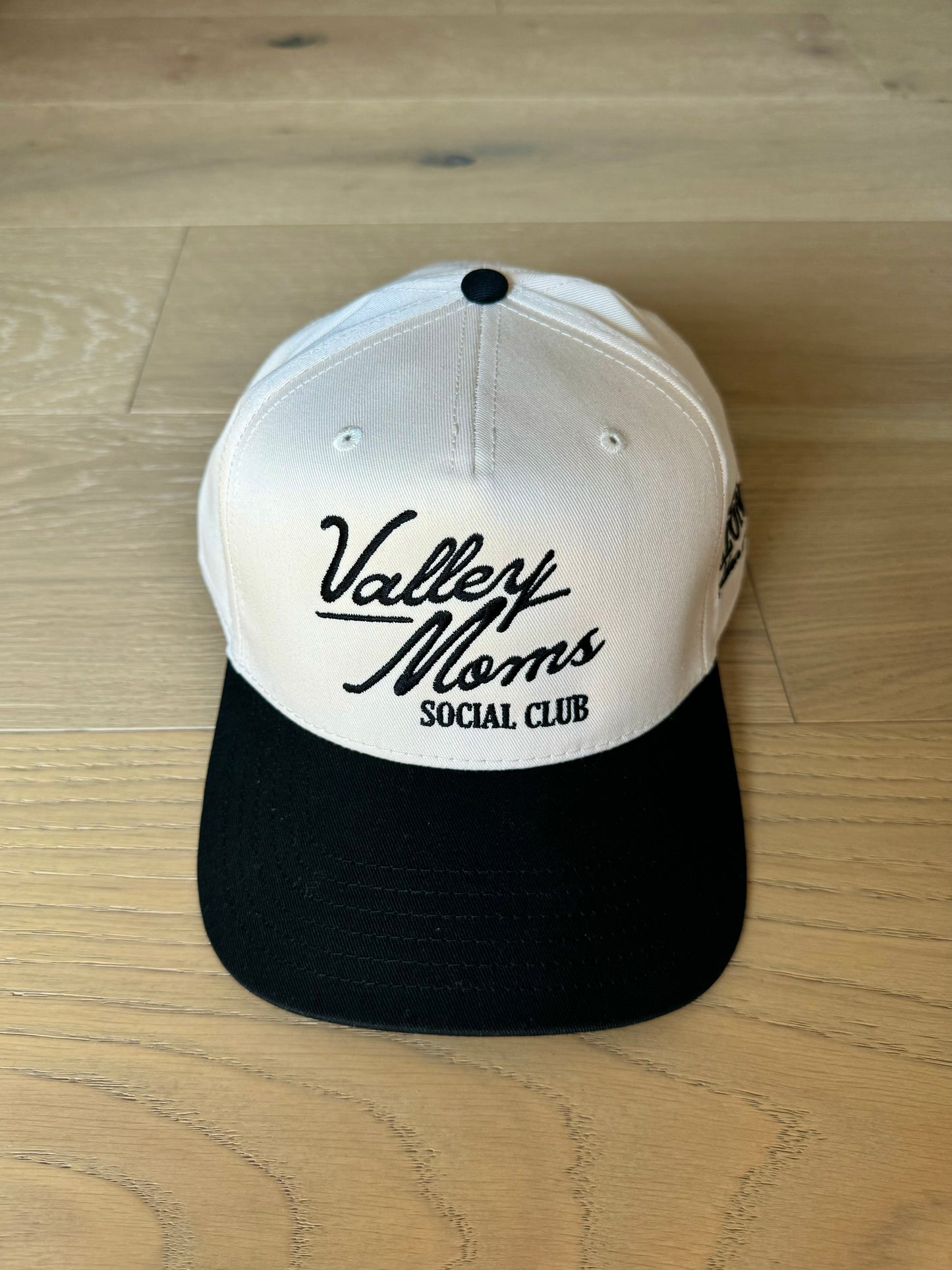 Valley Moms Social Club Hat - Black