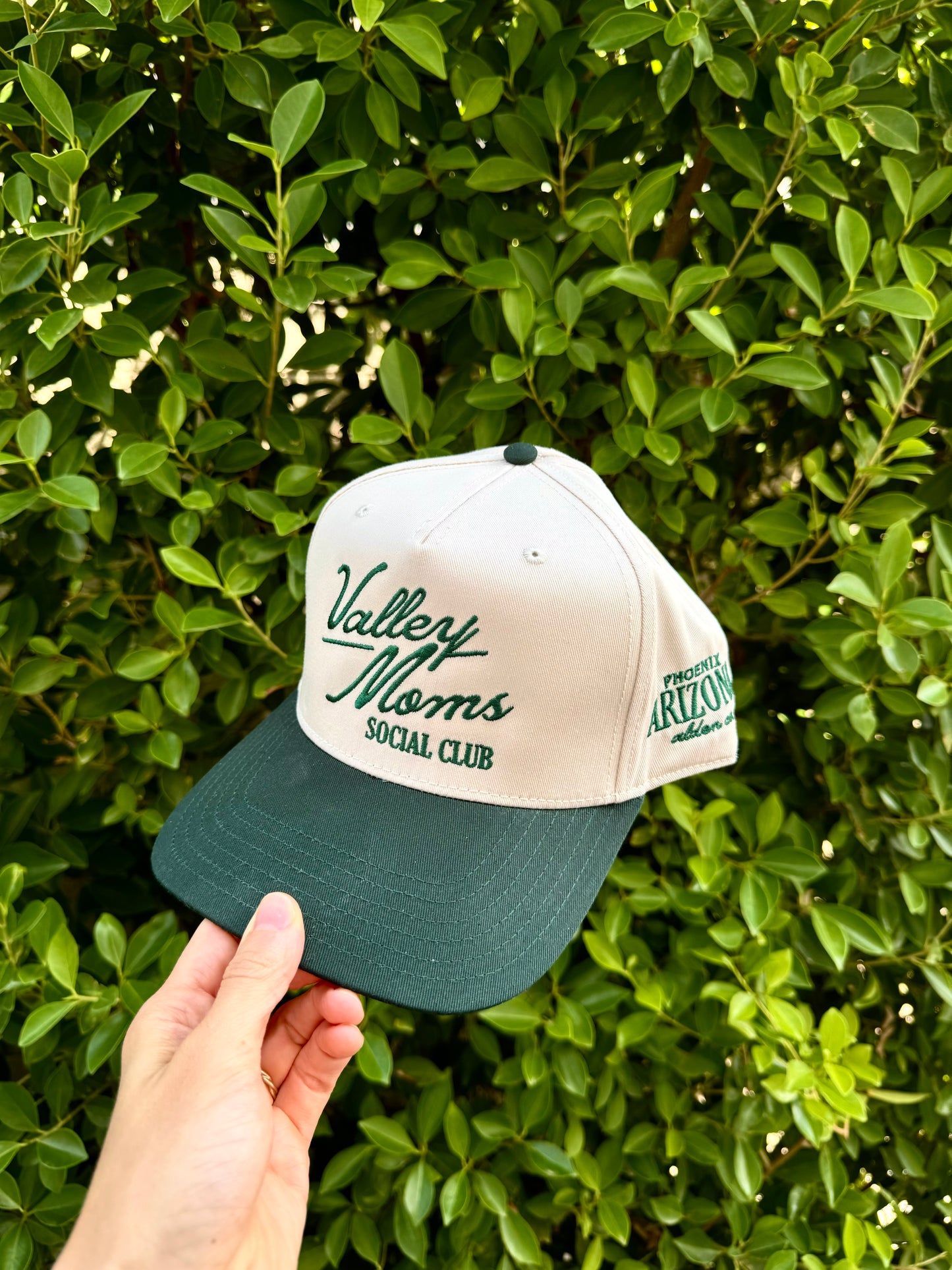 Valley Moms Social Club Hat - Green