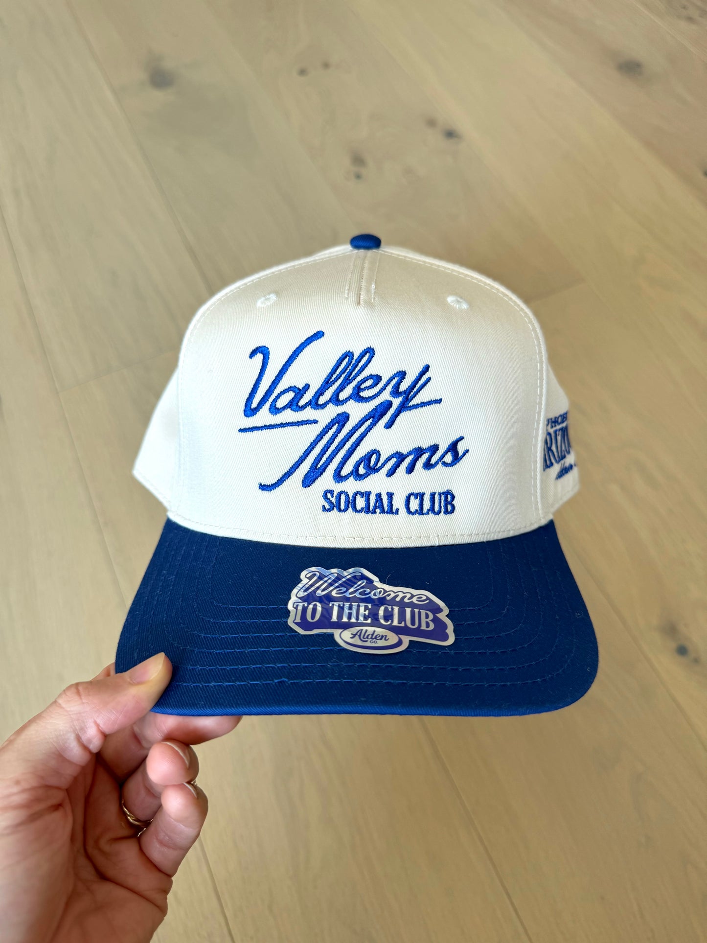 Valley Moms Social Club Hat - Royal