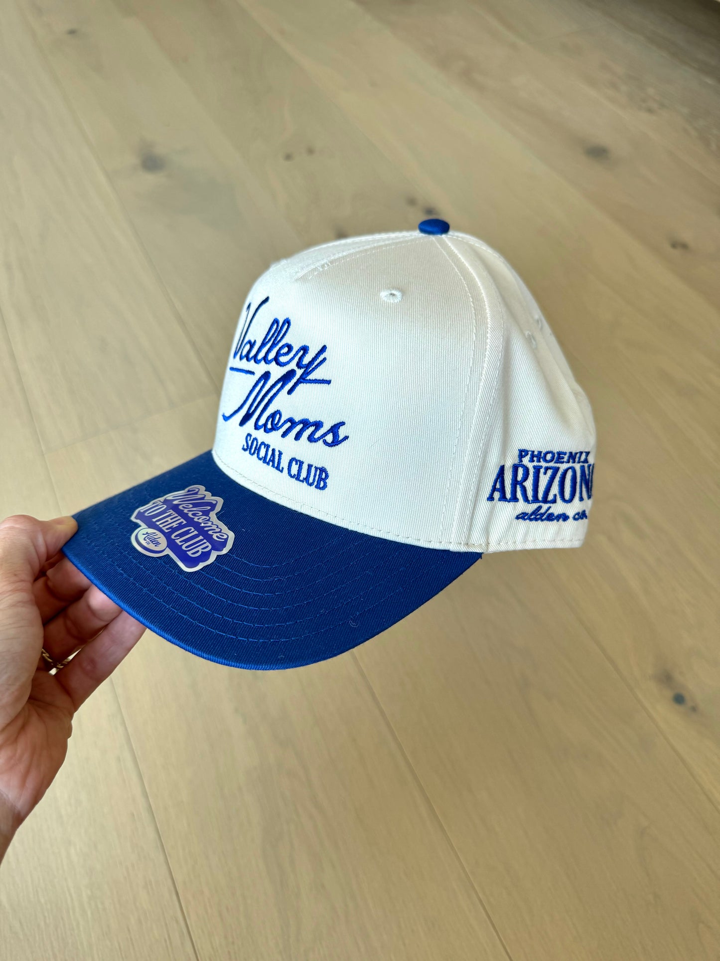 Valley Moms Social Club Hat - Royal