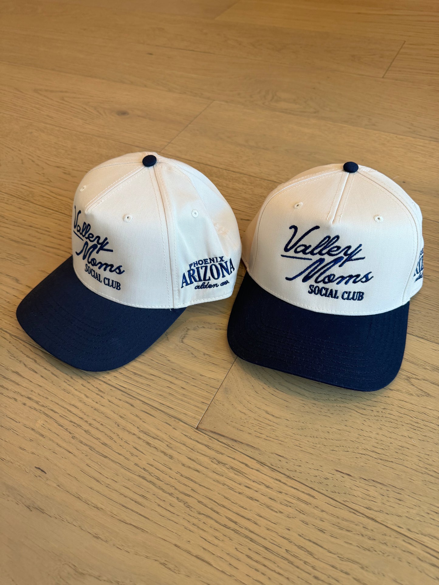 Valley Moms Social Club Hat - Navy