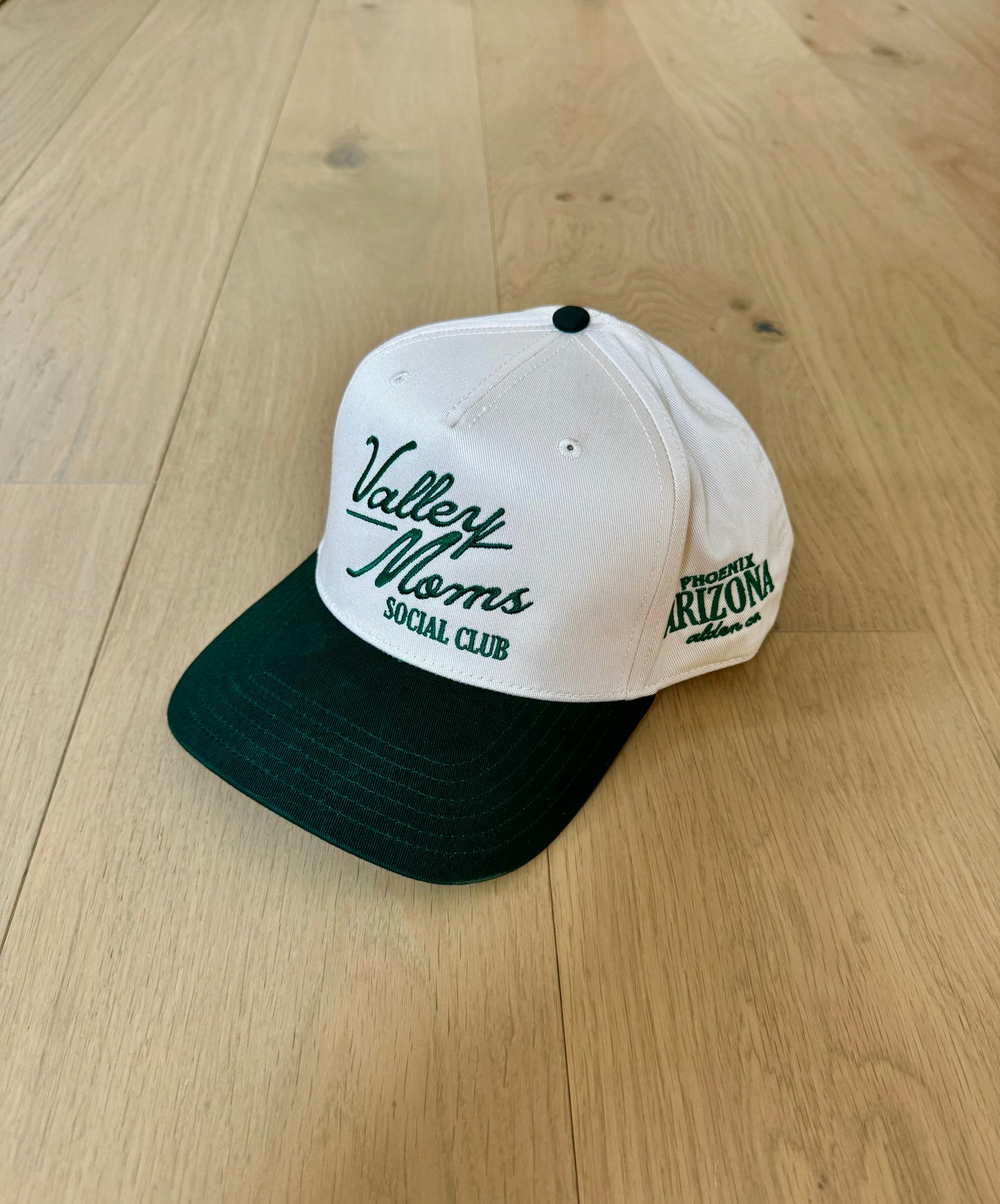 Valley Moms Social Club Hat - Green