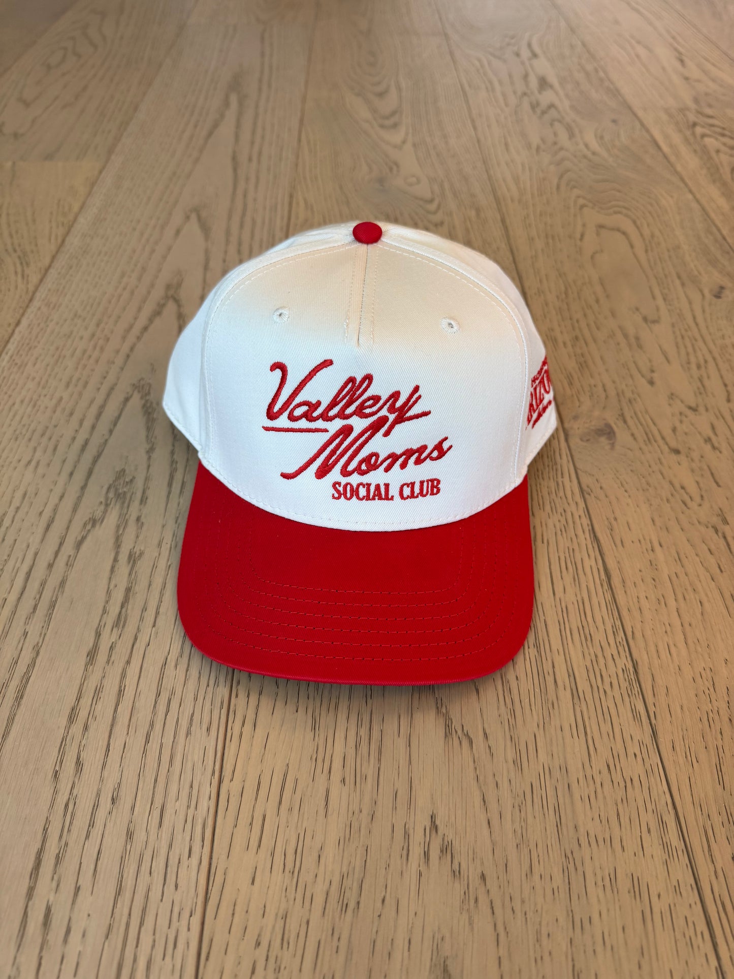 Valley Moms Social Club Hat - Red