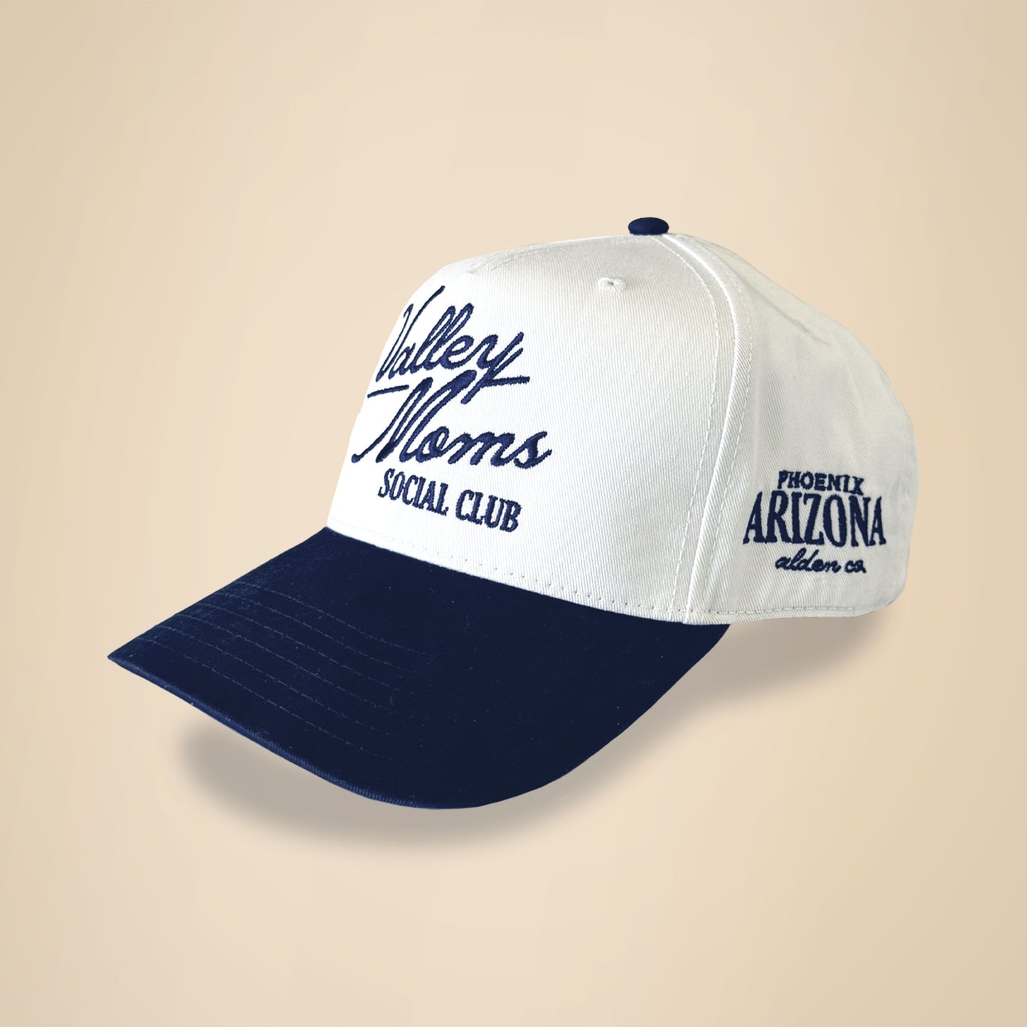 Valley Moms Social Club Hat - Navy