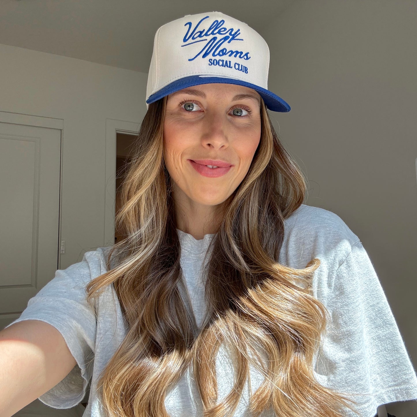 Valley Moms Social Club Hat - Royal